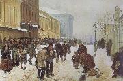 Makovsky, Vladimir A Doss-House oil painting
